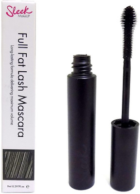 

Sleek Full Fat Lash Mascara-Creates volumous, thick lashes with FUll Fat Lash Mascara. Colour Blackest Black 9 ml(Blackest Black)