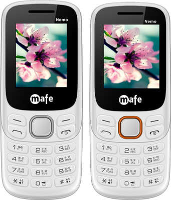 

Mafe Nemo Combo of Two Mobiles(White&Grey, White&Orange)