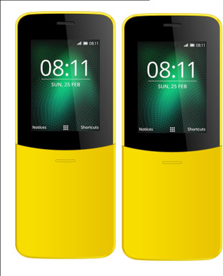 

I Kall K36 Combo of Two Mobiles(Yellow)