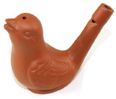 

Himalayan Range Terracotta Bird Whistle(Brown)
