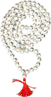 Aryshaa Clear Quartz mala Crystal Chain (Pack of 1) Crystal Chain