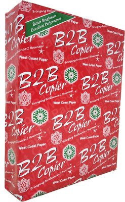 B2B A4 Xerox paper-A4 Printer Paper{70gsm} Unruled 21*29.7 70 gsm A4 paper(Set of 1, White)