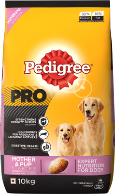 

Pedigree PRO Expert Nutrition for Lactating/Pregnant Mother & Pup (3-12 weeks) 10 kg Dry Dog Food