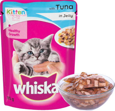 

Whiskas Jelly Tuna Cat Treat(85 g)