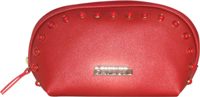 

Caprese Lola Cosmetic Pouch Medium Red Pouch(Red)