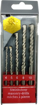

MAF INDIA 5 PC MASONRY DRILL BIT SET HEAVY DUTY