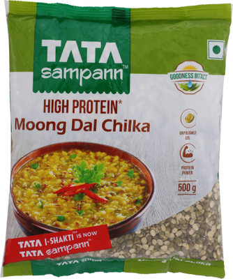 

Tata Sampann Moong Dal Green (Split, 500 g)