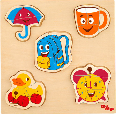 

Eduedge objects combo puzzle(16 Pieces)