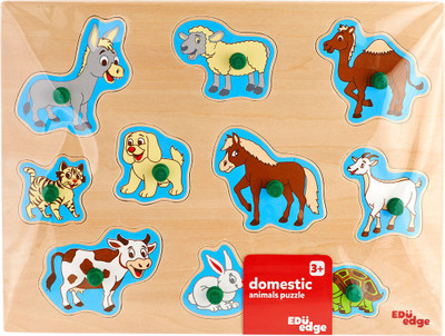 

Eduedge domestic animals puzzle(10 Pieces)