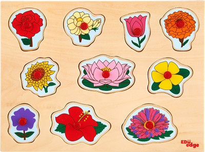 

Eduedge flowers puzzle(10 Pieces)