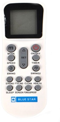 MEPL MEPL AC REMOTES COMPATIBLE WITH BLUE STAR AC87 BLUESTAR Remote Controller(White)