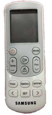 

MEPL MEPL AC REMOTES COMPATIBLE WITH SAMSUNG AC144 Remote Controller(White)