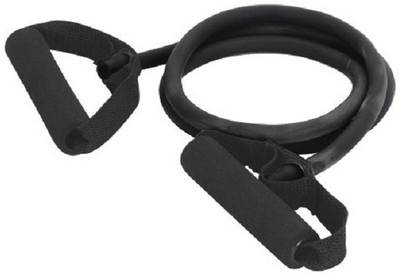 

Leosportz Toning Tube Resistance Tube With Foam Handles For Exercise And Fitness Resistance Tube(Black)