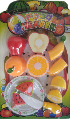 

Speoma FRUIT CUTTING AND VEGETABLE CUTTING ROLE PLAY TOYS FOR KIDS COMBO MULTICOLOR
