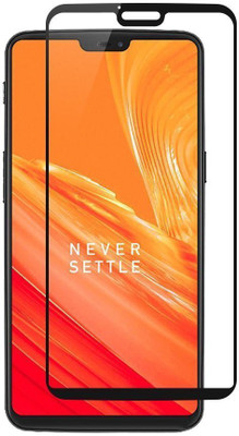 Hycot + Edge To Edge Tempered Glass for OnePlus 6(Pack of 1)