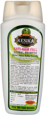 

keshika Anti-Hair Fall Herbal Shampoo 100 % natural(200 ml)