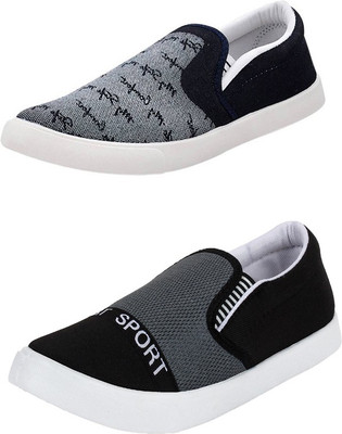

Trenqs Casuals For Men(Multicolor, Grey
