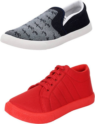 

Trenqs Casuals For Men(Multicolor, Grey
