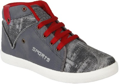 World Wear Footwear 285 Sneakers For Men(Grey , 10)