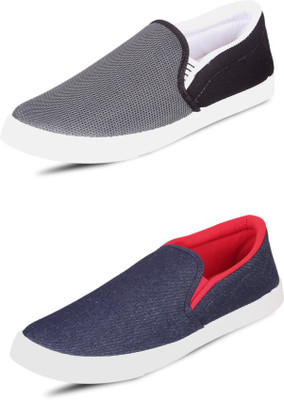 

Trenqs Casuals For Men(Multicolor, Grey