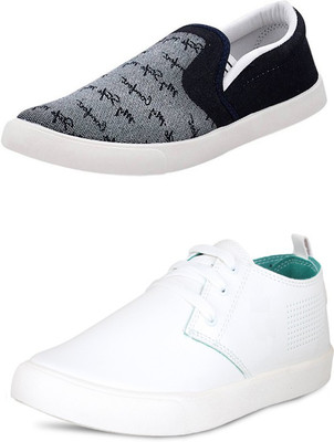 

Trenqs Casuals For Men(Multicolor, Grey