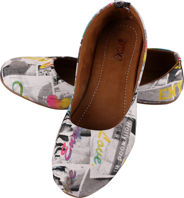 

Koshi Designer Fabric Belle Bellies For Women(Multicolor
