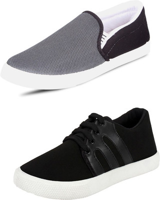 

Trenqs Casuals For Men(Multicolor, Grey