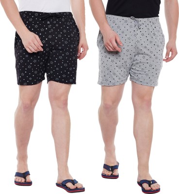 VIMAL JONNEY Printed Men Multicolor Regular Shorts