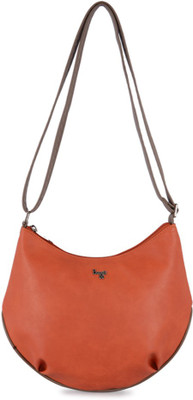 

Baggit Women Casual Orange PU Sling Bag