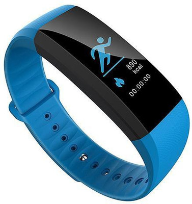

SKYWAY TRADERS Smart Fitness Band(Blue Strap, Size : FREE)