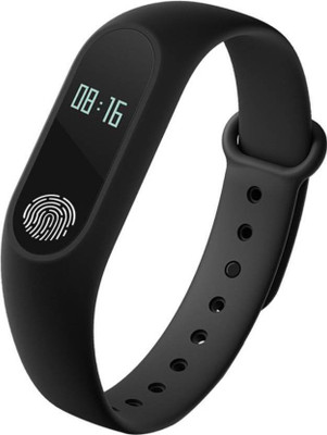 Kumar Retail M2 smart fitness bnad(Black Strap, Size : free)