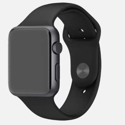 

King GSM Touch Screen Bluetooth Mobile Watch A1 BLACK Smartwatch(Black Strap Free Size)