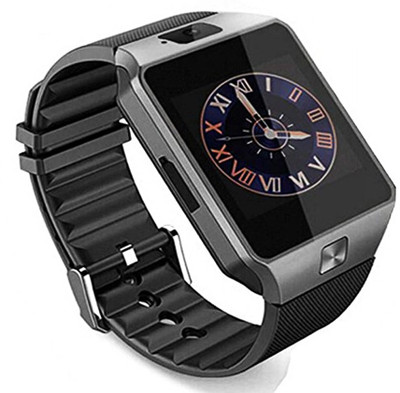 

DESPRATO DZ09 Bluetooth Smart Watch Phone With Camera & Sim Card With Activity Trackers & Fitness Black Smartwatch(Black Strap Free Size)