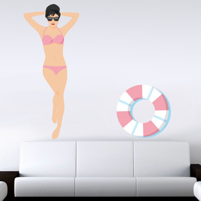Flipkart SmartBuy 155 cm Baywatch Self Adhesive Sticker(Pack of 1)