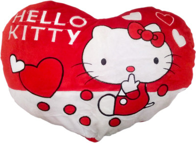 

kidoz kingdom HELLO KITTY HEART SHAPE SOFT GIFT - 24 cm(Red)