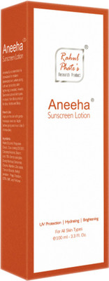 

Rahul Phate's Research Product Aneeha Suncreen Lotion - SPF 30 PA+(100 ml)