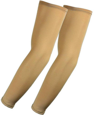 

QUINERGYS Elbow Sleeve For Cricket & Bike Ride Elbow Support(Beige, Beige-03