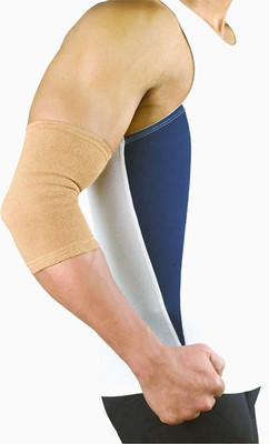 

QUINERGYS 4-Way Stretch Elbow Support Elbow Support(Beige, Beige-25