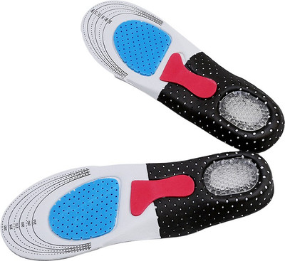 

DALUCI Unisex Silicone Gel Insoles Orthotic Arch Support Shoe Pad  Insert Cushion For Man Women Comfortable Shoe Insoles Heel Support(Multicolor