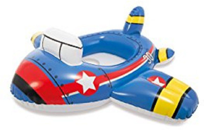 

SWASH Intex Blue Aeroplane Kiddie Float for 1-2 year kid Swim Floatation Belt