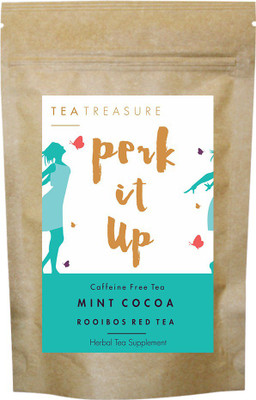 

TeaTreasure Mint Cocoa Rooibos Tea Mint Rooibos Tea(100 g, Pouch)