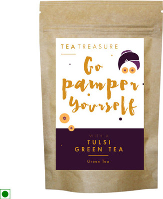 

TeaTreasure Tulsi Green Tea Tulsi Green Tea(300 g, Pouch)