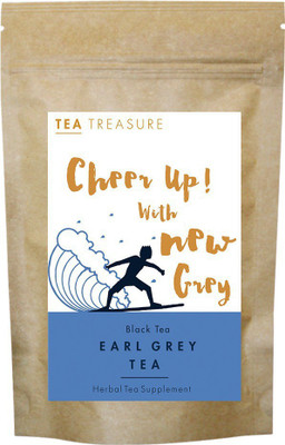 

TeaTreasure Earl grey black tea Black Tea(100 g, Pouch)
