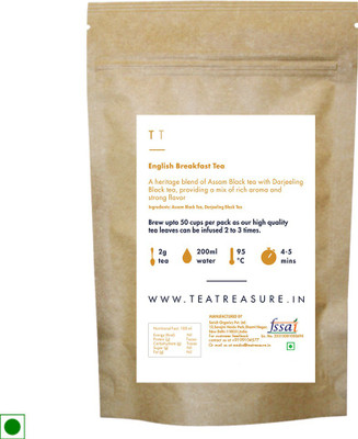

TeaTreasure English_Breakfast_Tea Black Tea(50 g, Pouch)
