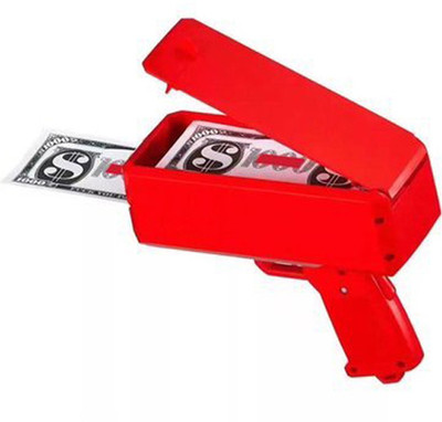 

AEC Money Ejector Throwing Toy Cash Gun(Red)