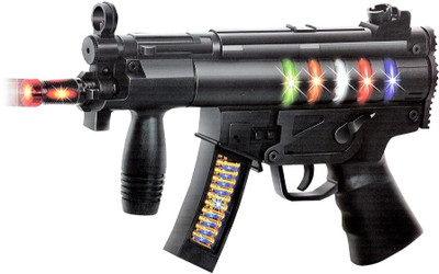 

Zest 4 Toyz Musical Black Toy Gun With Music(Black)