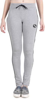 SHELLOCKS Solid Women Grey Track Pants