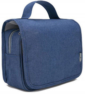 

TecMac Travelsky Men and Women Large Capacity Portable Travel Cosmetic Bag, Makeup Bag, Hanging Bag Travel Toiletry Kit(Blue)