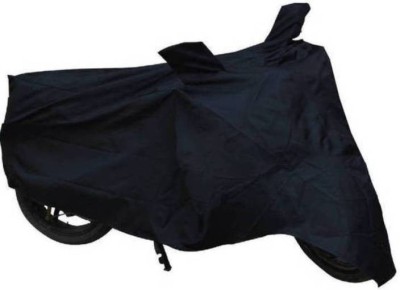 Vedika Collection Two Wheeler Cover for Hero(Splendor I Smart, Black)