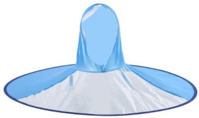 

Satyam Kraft UFO foldable Raincoat/folding umbrella/Hat Umbrella for Rain(FREE SIZE) (Blue) Umbrella(Blue)
